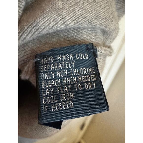 Polo Ralph Lauren Pima Cotton Mens V Neck Sweater M - Picture 4 of 5